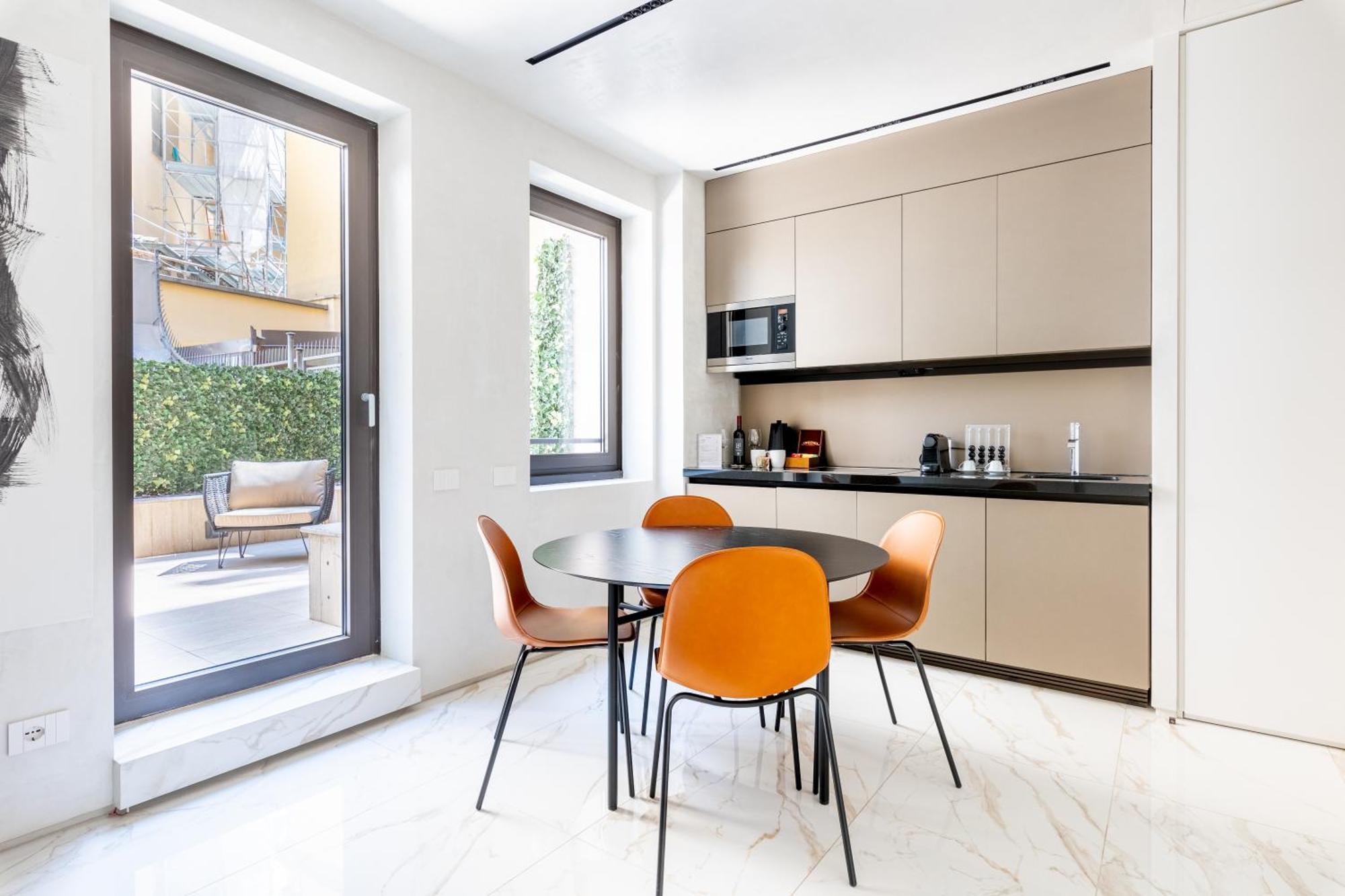 Nj Hotels & Apartments San Pietro All'Orto 6 Milano Exteriör bild